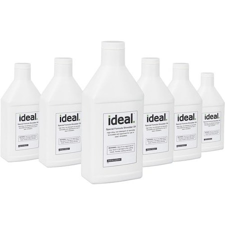 Ideal Shredder Oil, High-Cling, f/2604/3105/4002, 1 Qrt, Clear ISRIDEACCED216H
